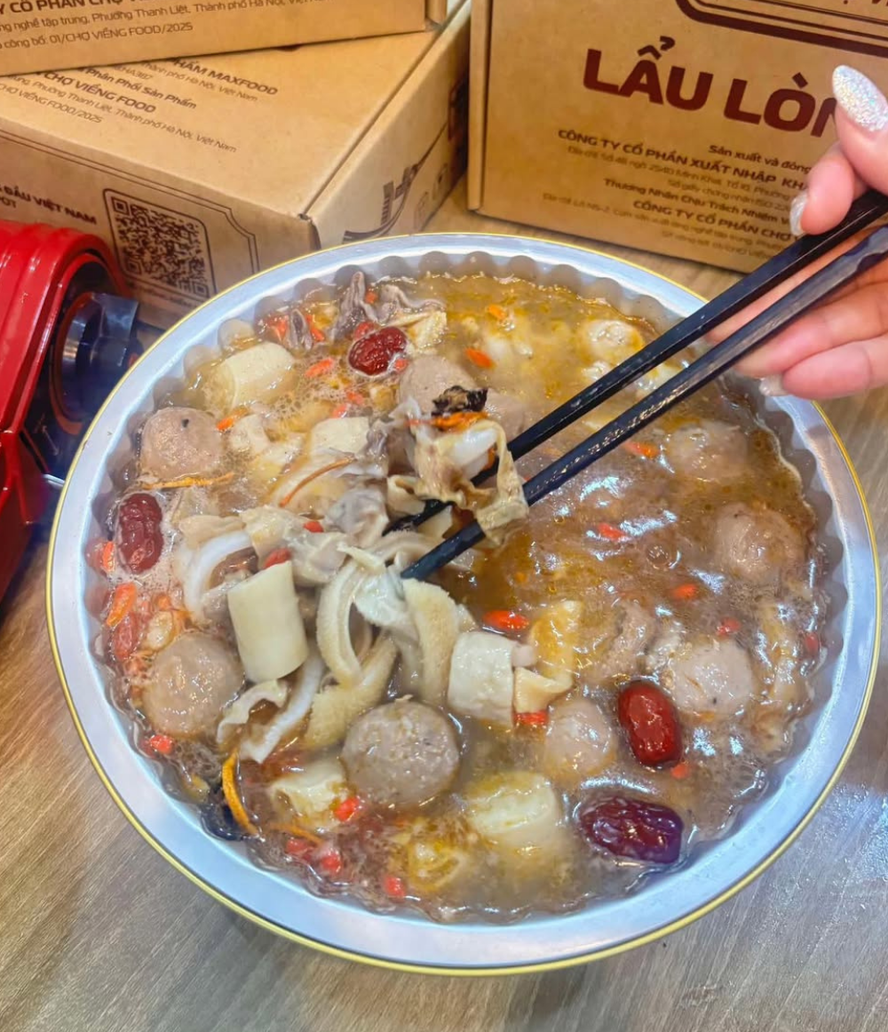 Hộp nhôm đựng lẩu lòng bò