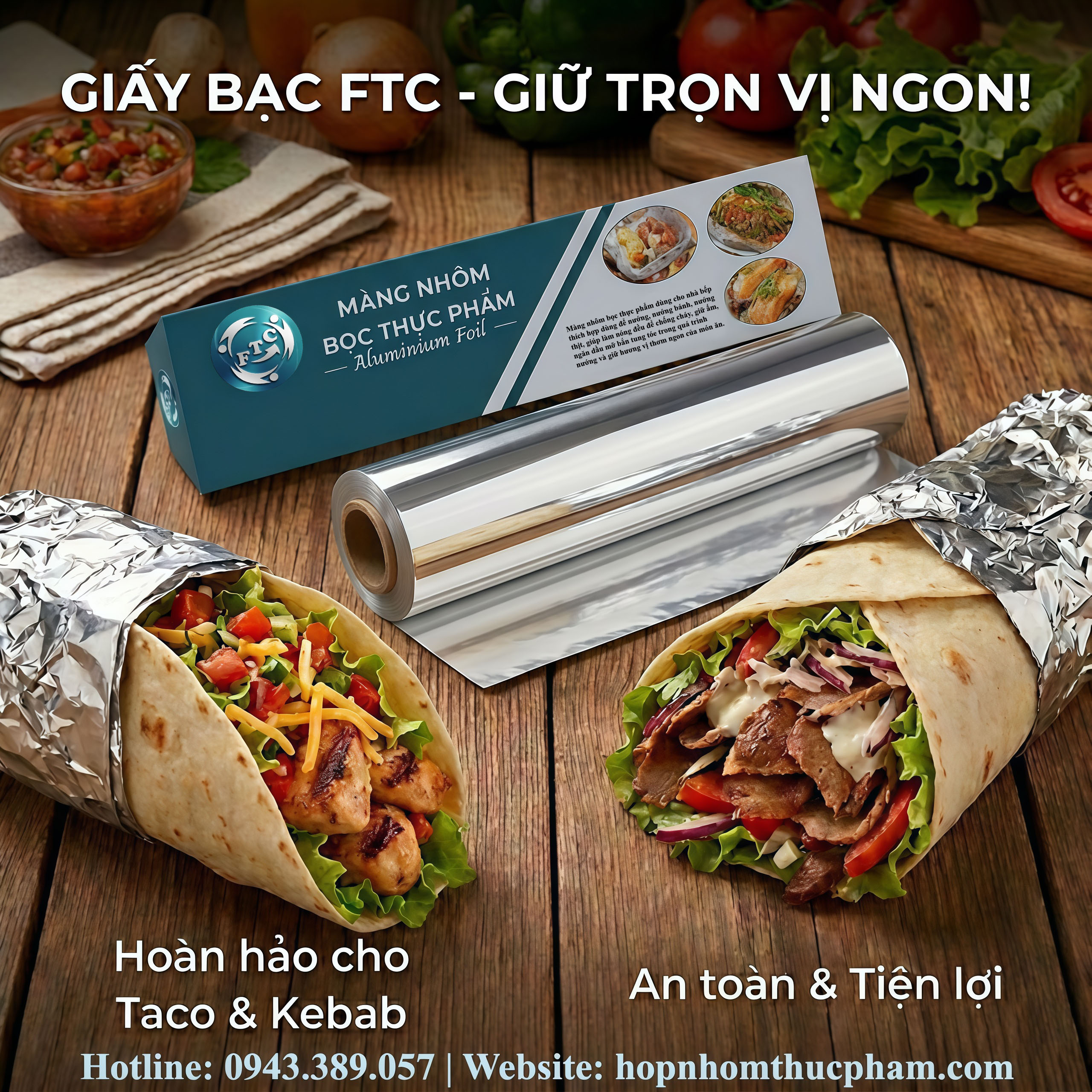 Màng nhôm thực phẩm