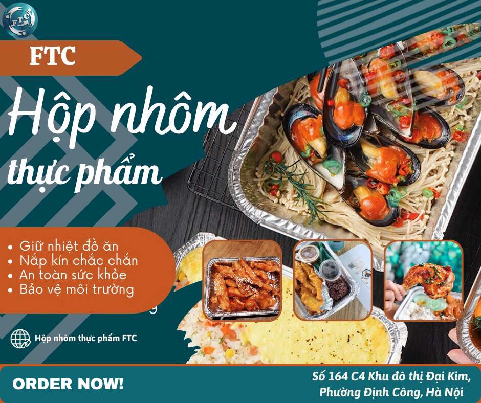 Hộp nhôm thực phẩm FTC