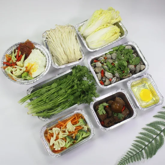 Khay nhôm đựng set lẩu