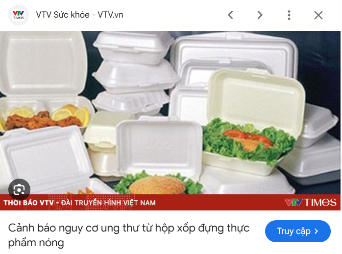 So sánh hộp nhôm đựng thực phẩm với hộp xốp, hộp nhựa