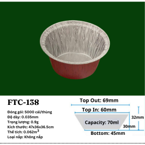 Hộp đựng thực phẩm 70ml