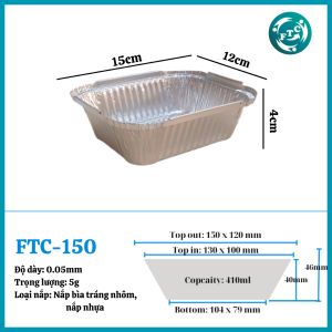 Hộp đựng thực phẩm 410ml
