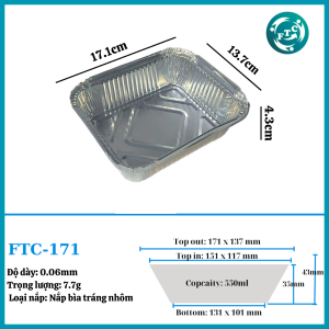 Hộp đựng thực phẩm 550ml