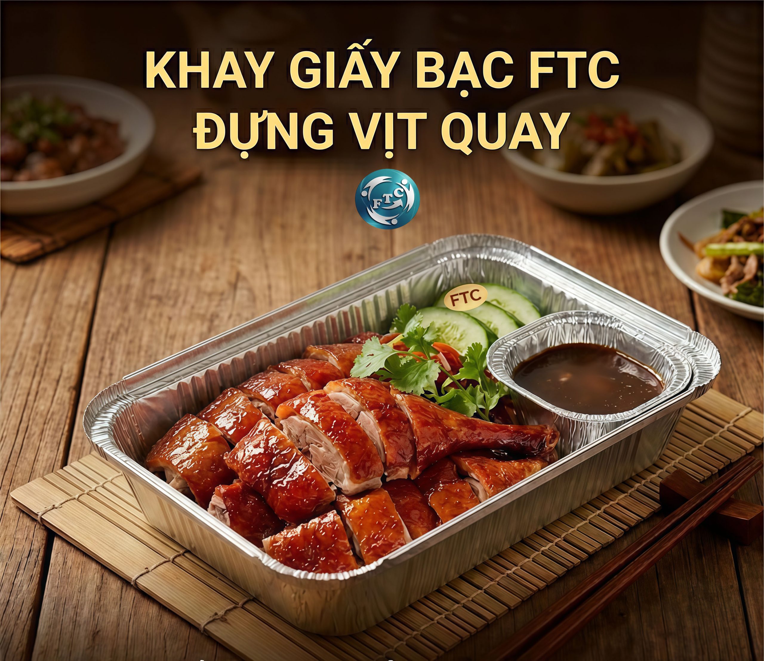 Hộp nhôm đựng vịt quay