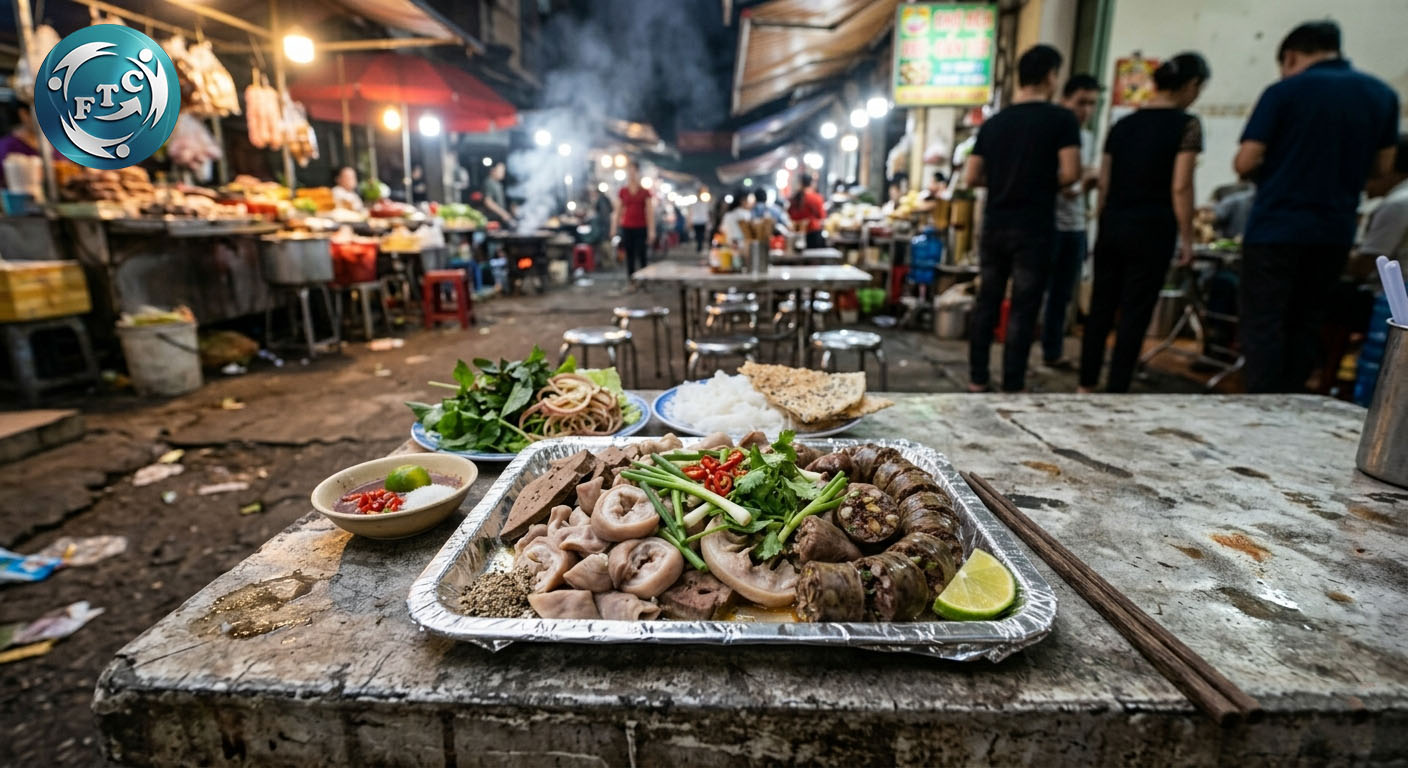 Khay nhôm đựng lòng lợn