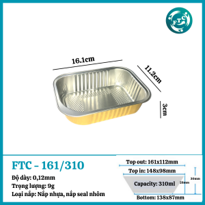 Hộp nhôm cao cấp 310ml