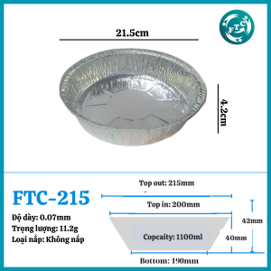 Khay nồi chiên 1100ml