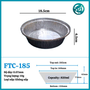 Hộp đựng thực phẩm 820ml