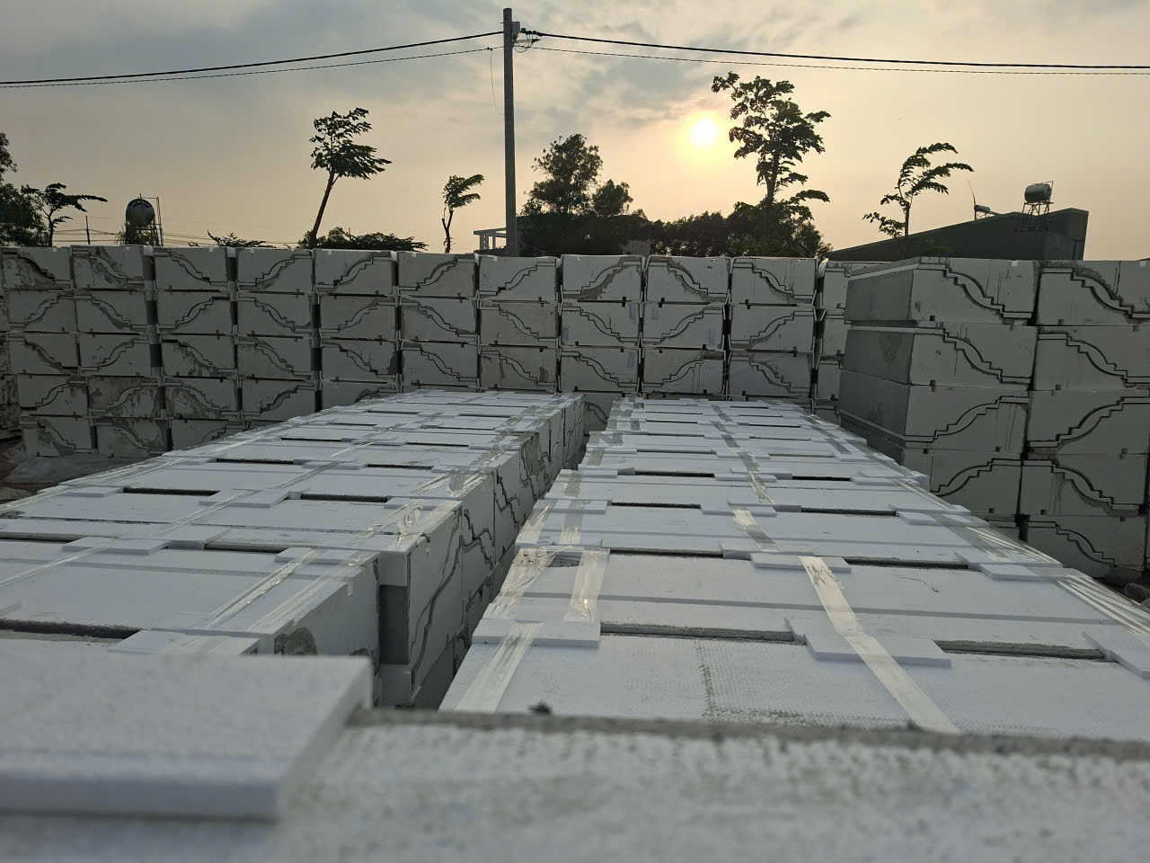 Phào chỉ EPS ngoại thất