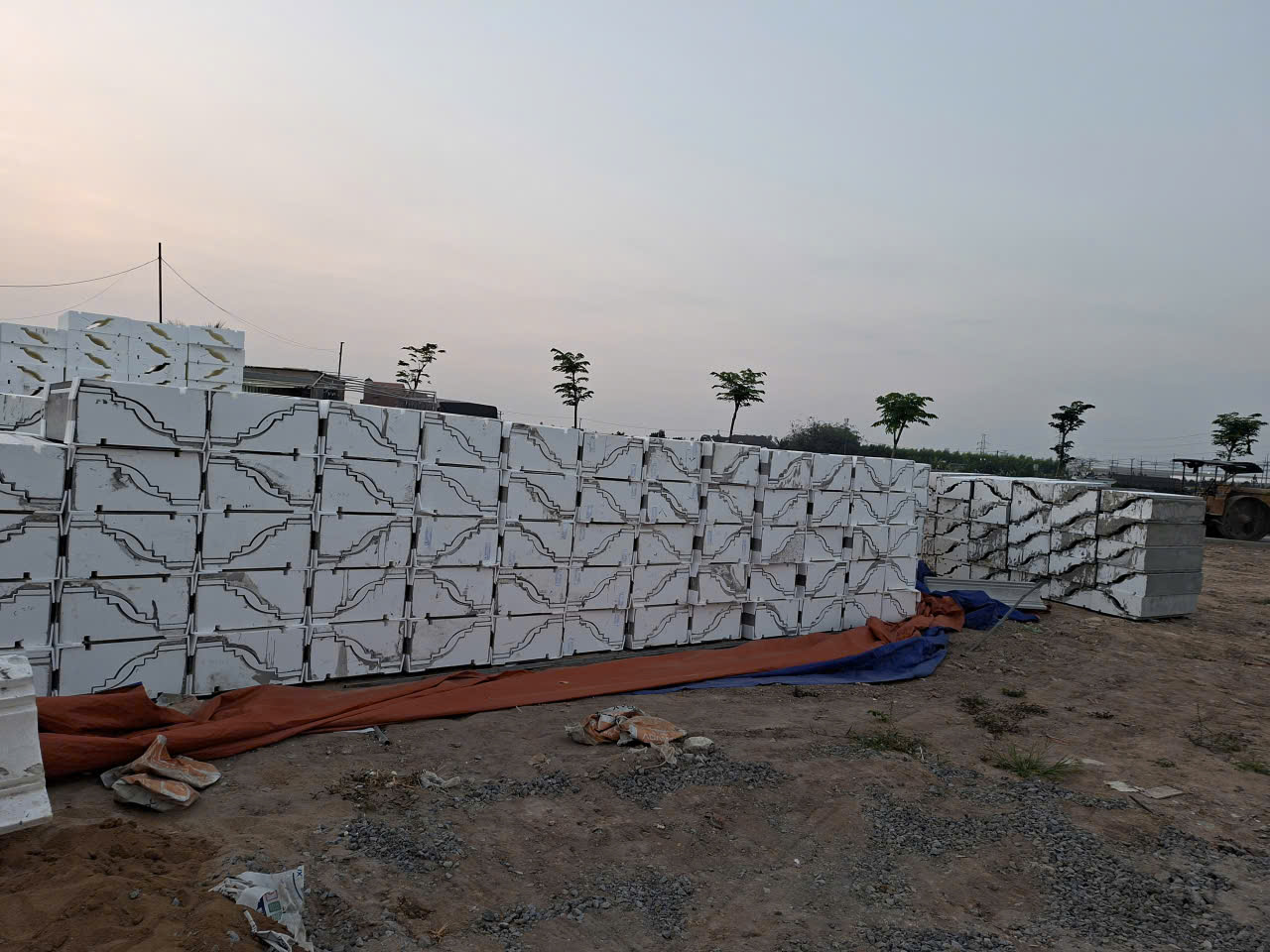 Phào chỉ xốp phủ vữa polymer